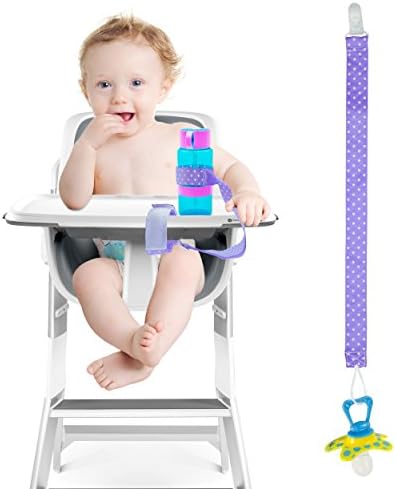 Ah Baby Sippy Cup Strap and Pacifier Clip Keeps You From Having to Pick Up Bottle off Germy Floors - 2 pack