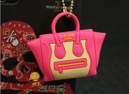 1pc Silicon Celine'c Bag 3.5mm Anti Dust Earphone Jack Plug Stopper Cap for Iphone Samsung 118# Pink