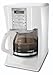 Mr. Coffee SJX20 12-Cup Programmable Coffeemaker, White