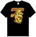 DC Comics FIRESTORM Superhero Adult Black T-shirt Tee Shirt
