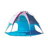 Mac Sports Quick Set Beach Cabana - Blue/ silver (Medium)