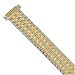 Watch Band Expansion Ladies Two Tone Gold and Silver fits 10mm to 12mm
