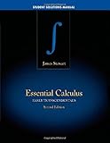 Student Solutions Manual for Stewart's Essential Calculus: Early Transcendentals, 2nd