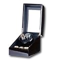 R.U.Braun Uhrenbeweger "Swing" f�r 2 + 3 Uhren Ebony Wurzelholz braun 1002323004