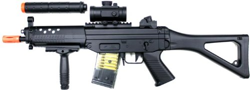 Double Eagle M82 Airsoft Electric Gun S552 Sytle Electric Rifle FULLY LOADED