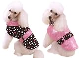 Rain or Shine Reversible waterproof Dog Pet Jacket Raincoat