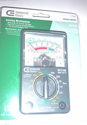 Analog Multimeter for Mechanics and Electricians