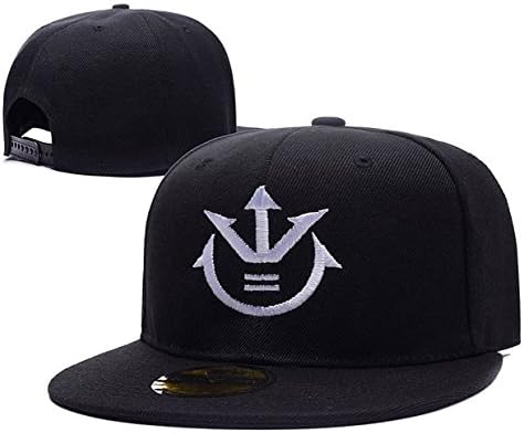 Vegeta Dragon Ball Z Logo Adjustable Snapback Caps Embroidery Hats
