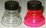 Ohio State Buckeyes (OSU) Tailgate Pack (2 Red & 2 Clear - Snap Capps - Reclosable Can Tops - A Must Have Item!