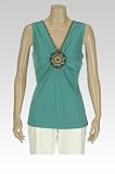 Petite Medallion Detail Tank