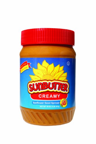 SunButter Creamy Sunflower Seed Spread, 16-Ounce Plastic Jars (Pack of 6)