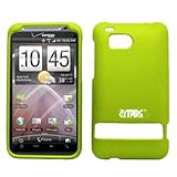 EMPIRE Neon Green Rubberized Snap-On Cover Case for Verizon HTC ThunderBolt
