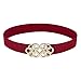 GRACE KARIN Women Metal Stretch Elastic Waist Belt Waistband (Multi-Colored)