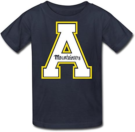 DDTD Appalachian State University Boys And Girls Youth T-shirt Navy Size S