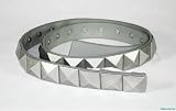 Armani Exchange Gray Leather Studded Belt Sz 36 New Reviews