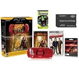 PlayStation PSP Limited Edition 8GB Red God of War Entertainment Pack with 21 Games and more