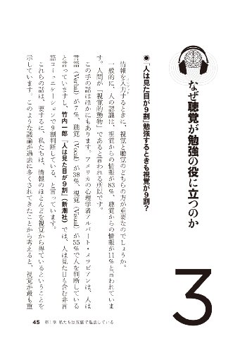 Cover image : 脳が良くなる耳勉強法
