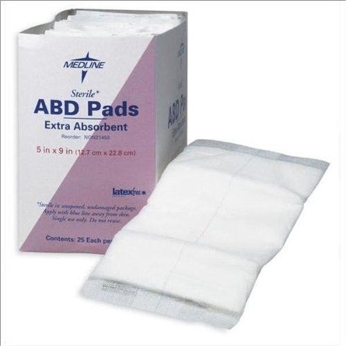 Sterile Multi-Trauma Abdominal Pads - 50 EAB005FDGUCY 