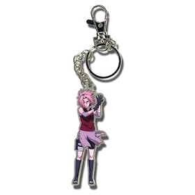 Naruto Shippuden Sakura porte-cl�s en m�tal