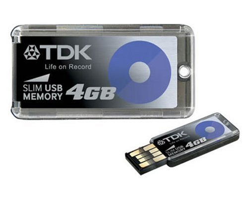 Cover image : TDK 超小型&薄型 セキュリティ対応 Slim USBメモリ 4GB UFD4GS-SA