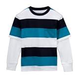 Boys' Cherokee  2fer Crew - Deep Navy