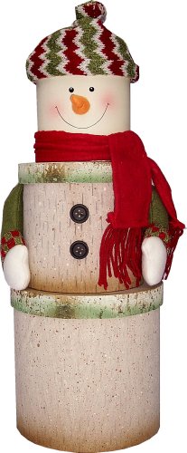 Snowman Stacking Gift Frostys Warm Christmas Cheer by Great Themes Galore