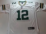 Aaron Rodgers Green Bay Packers White Sewn Jersey - Size 48 (Medium)
