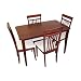 Kitchen & Housewares : Portland 5-pc. Dinette Set- Mahogany