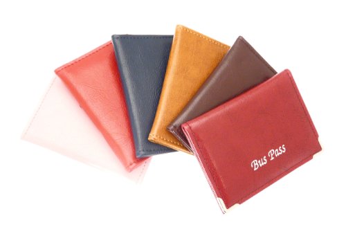 Soft Colored Bus / Train Pass / ID / Oyster / Travel Card Holder With Zip Up Coin Section.