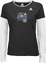 Orlando Magic adidas Women's Primary Logo Long Sleeve Layered Tissue Tee