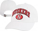 Nebraska Cornhuskers White Huskers Sport Hat