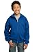Youth Full Zip Hooded Sweatshirt