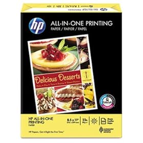 All-In-One Printing Paper, 96 Brightness, 22lb, 8-1/2 x 11, White, 500 Shts/Ream