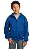 Youth Full Zip Hooded Sweatshirt