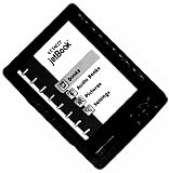 Premium Black Silicone Gel Skin Case Cover with High Quality Screen Guard Protector for Ectaco Jetbook Epub Mobi Prc Rtf Txt Pdf Fb2 Jpg Gif Png and Bmp Ebook Reader Built-in Mp3 Player