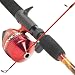 South Bend Worm Gear Fishing Rod and Spincast Reel Combo-visli Cheap Deals