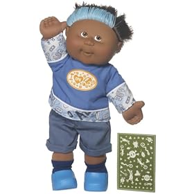 Cabbage Patch Kids 16 Feature Doll (African American) - Magic Glow Surprise (Styles will vary) by Play Along