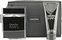 Calvin Klein Man by Calvin Klein for Men. Set-Eau De Toilette Spray 3.4-Ounces & Aftershave Balm 3.4-Ounces & Toiletry Bag