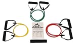 Black Mountain Products New Set of 3 Resistance Bands for Any Home Workout Exercise Including Physical Therapy