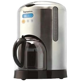 Espressione CM-475 Digital-Filter 10-Cup Coffeemaker, Stainless Steel by Espressione
