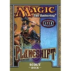 Magic the Gathering MTG Planeshift Scout Theme Deck