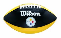 Wilson NFL Team Logo Football (Pittsburgh Steelers)