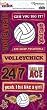 Stickers: Sports Chick, Volleyball