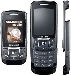 Samsung D900 - Black - Unlocked/Sim Free Mobile Phone - 3 megapixel camera