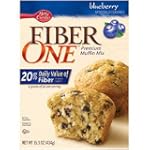 FIBER ONE MUFFIN MIX Blueberry - Case