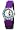 Disney Mädchen-Armbanduhr Hannah Montana Lernuhr violett