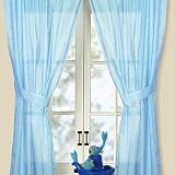 Review JLA Home  / Mermaids Blue Cotton Drapes by Olive Kids