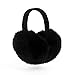 Magic Pieces Women's Faux Cony Hair Winter Ear Muff in Black