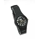 Umbro - D405 - Montre Junior - Quartz analogique - Bracelet et Cadran noirs - Plastique