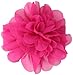 Mud Pie Baby-Girls Newborn Chiffon Flower Soft Headband, Hot Pink, One Size (Discontinued by Manufacturer)